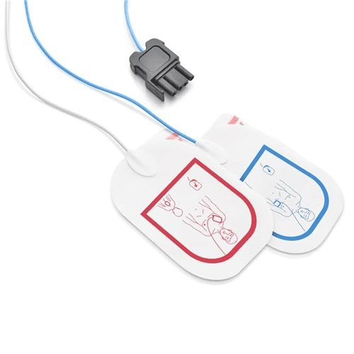 Mindray MR62 adult paediatric AED electrode pads contents – Lawmann Medical Supplies Sarawak