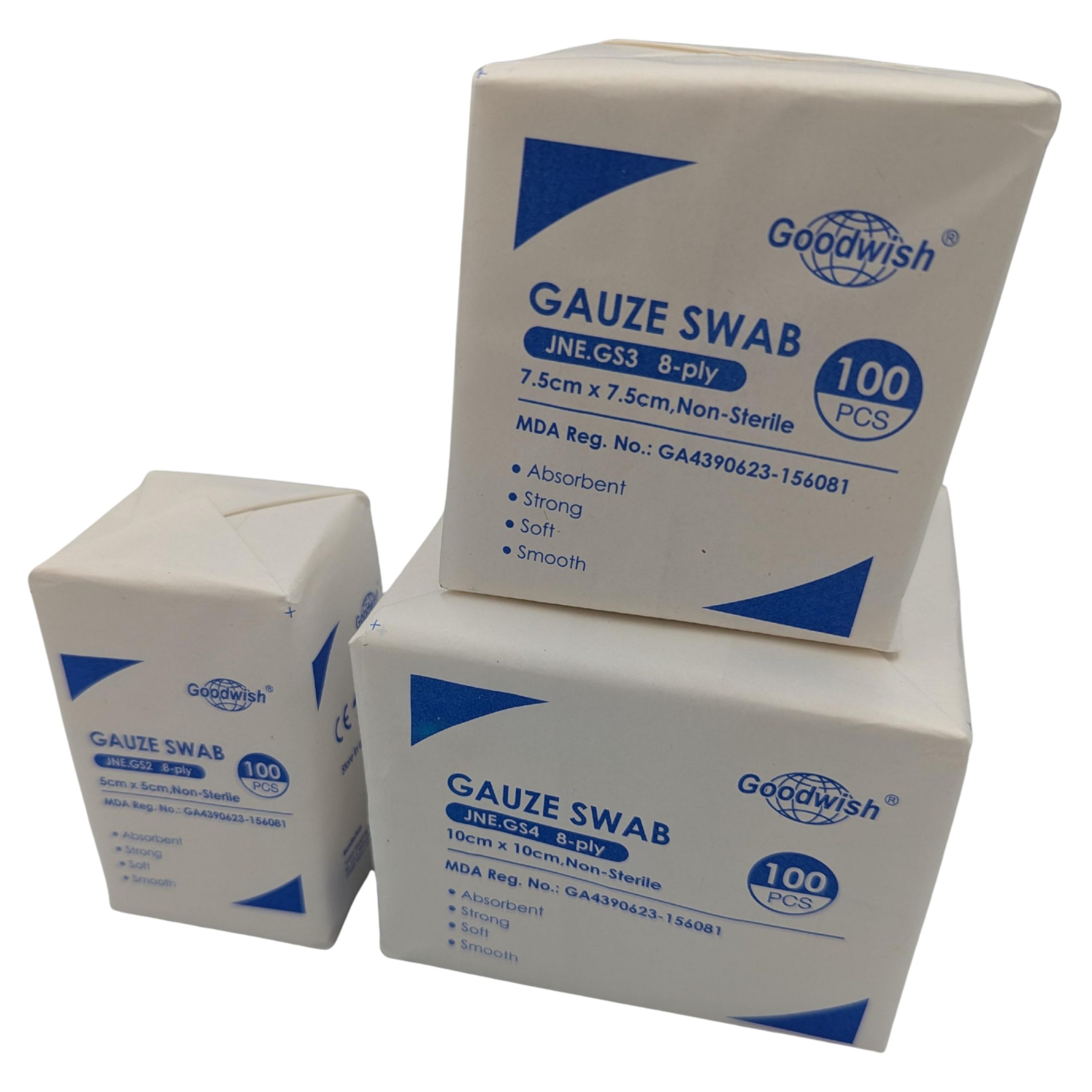 Goodwish Woven Gauze Swab - Lawmann Medical Supplies Sarawak