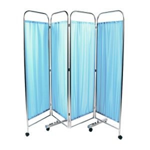 KODEA Ward Screen (4 Panels) front view - Lawmann Medical Supplies Sarawak
