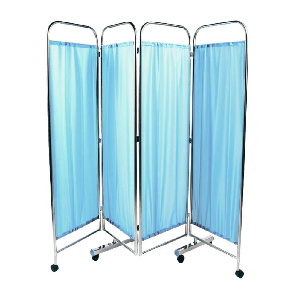 KODEA Ward Screen (4 Panels) front view - Lawmann Medical Supplies Sarawak
