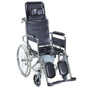 KODEA KDA609GCU Reclining Commode Wheelchair - Lawmann Medical Supplies Sarawak