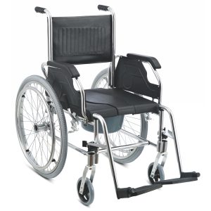 KODEA KDA683L Lightweight Commode Wheelchair - Lawmann Medical Supplies Sarawak