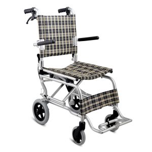 KODEA KDA804LABJP transit wheelchair front view – Lawmann Medical Supplies Sarawak