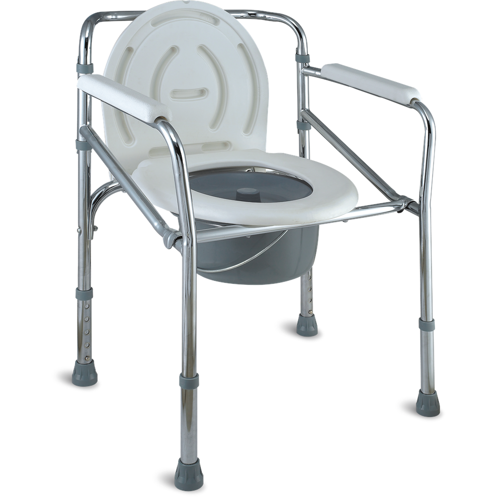 KODEA KDA894 commode chair front view – Lawmann Medical Supplies Sarawak