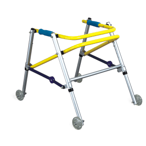 KODEA KDA9121L-A pediatric reverse walker front view – Lawmann Medical Supplies Sarawak