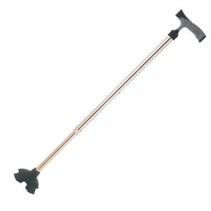 KODEA KDA9207LW-1 quad cane with 4 tips front view – Lawmann Medical Supplies Sarawak