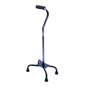 KODEA KDA931 wide-base quad cane front view – Lawmann Medical Supplies Sarawak