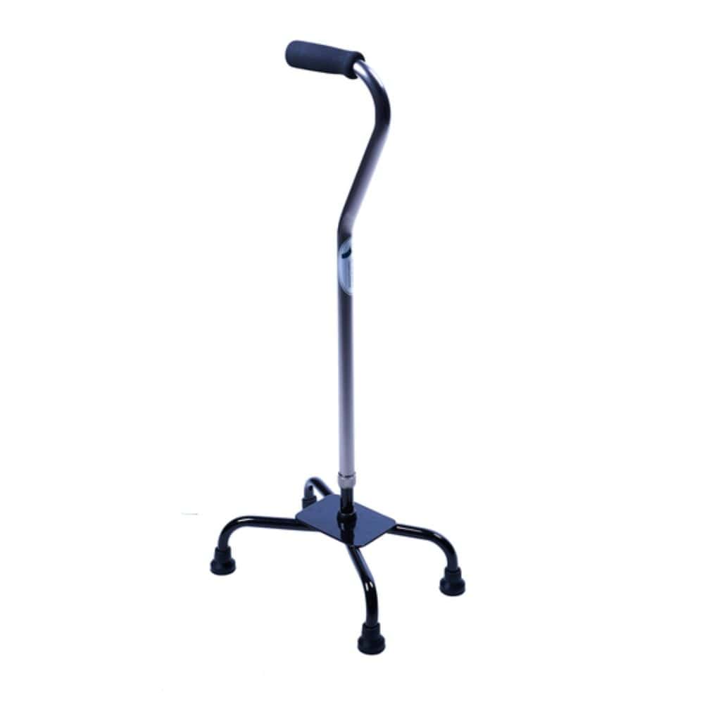 KODEA KDA931 wide-base quad cane front view – Lawmann Medical Supplies Sarawak