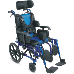 KODEA KDA958LBCGPY CP Child Reclining Wheelchair - Lawmann Medical Supplies Sarawak