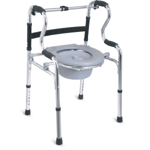 KODEA KDA9634L rising walker with built-in commode front view – Lawmann Medical Supplies Sarawak