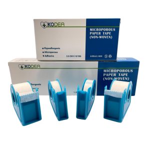 KODEA Microporous Surgical Tape with Dispenser - Lawmann Medical Supplies Sarawak