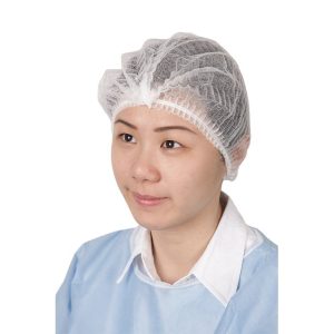 Unigloves Clip Cap worn in use - Lawmann Medical Supplies Sarawak