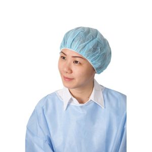 Unigloves Nurse Cap worn in use - Lawmann Medical Supplies Sarawak