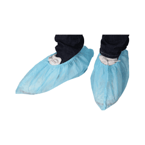 Unigloves Shoe Cover worn over shoes - Lawmann Medical Supplies Sarawak